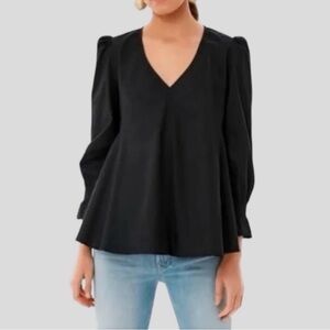Tuckernuck small black velvet top